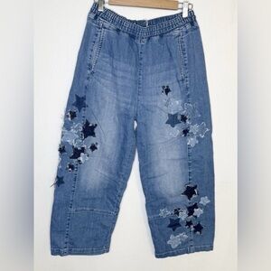 Anthropologie pilot the izzie barrel pull on   Pants small